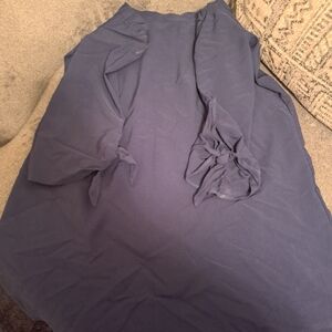 Goldspark Elegant Navy Dress